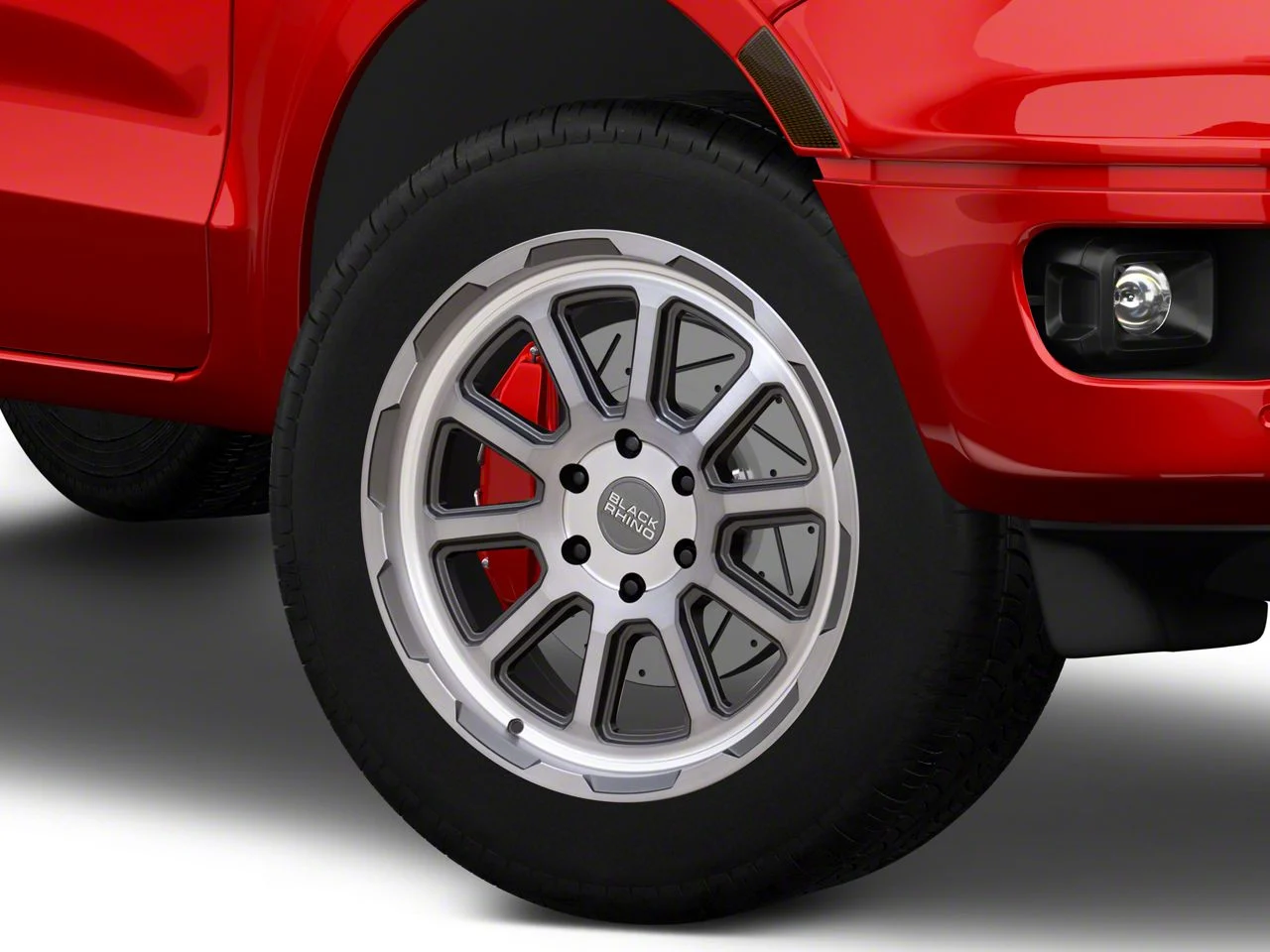 Black Rhino Chase Brushed Gunmetal 6-Lug Wheel; 20x9.5; -18mm Offset (19-23 Ranger)