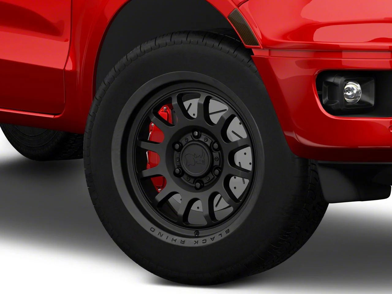 Black Rhino Rapid Matte Black 6-Lug Wheel; 20x8.5; 0mm Offset (19-23 Ranger)