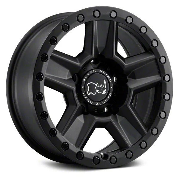 Black Rhino Ravine Matte Black 6-Lug Wheel; 20x9; 12mm Offset (19-26 Sierra 1500)