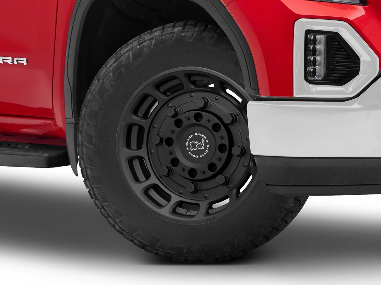 Black Rhino Warthog Matte Black 6-Lug Wheel; 20x9.5; 12mm Offset (19-26 Sierra 1500)