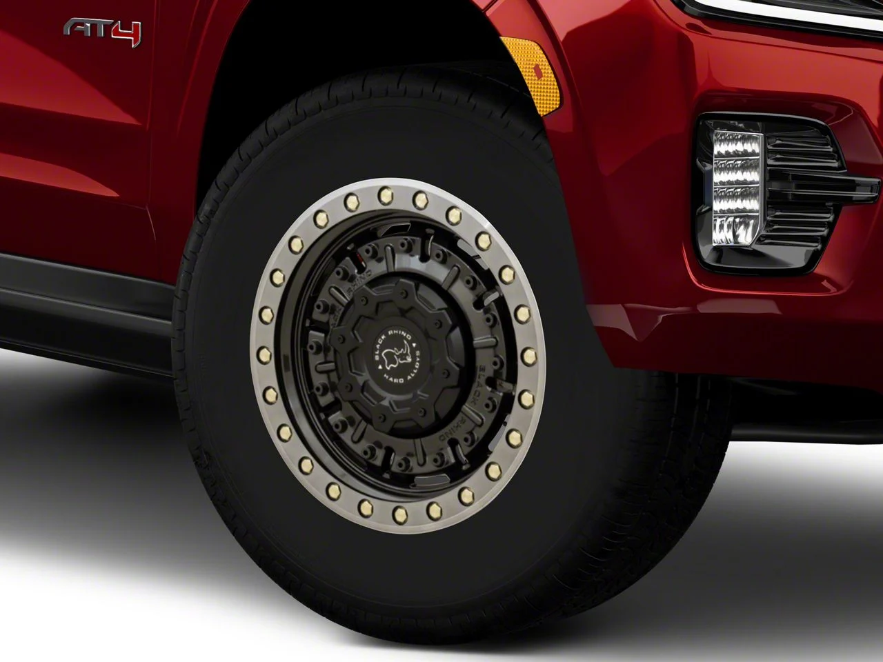 Black Rhino Abrams Gloss Gunblack with Machined Dark Tint 6-Lug Wheel; 18x9.5; -18mm Offset (21-26 Yukon)