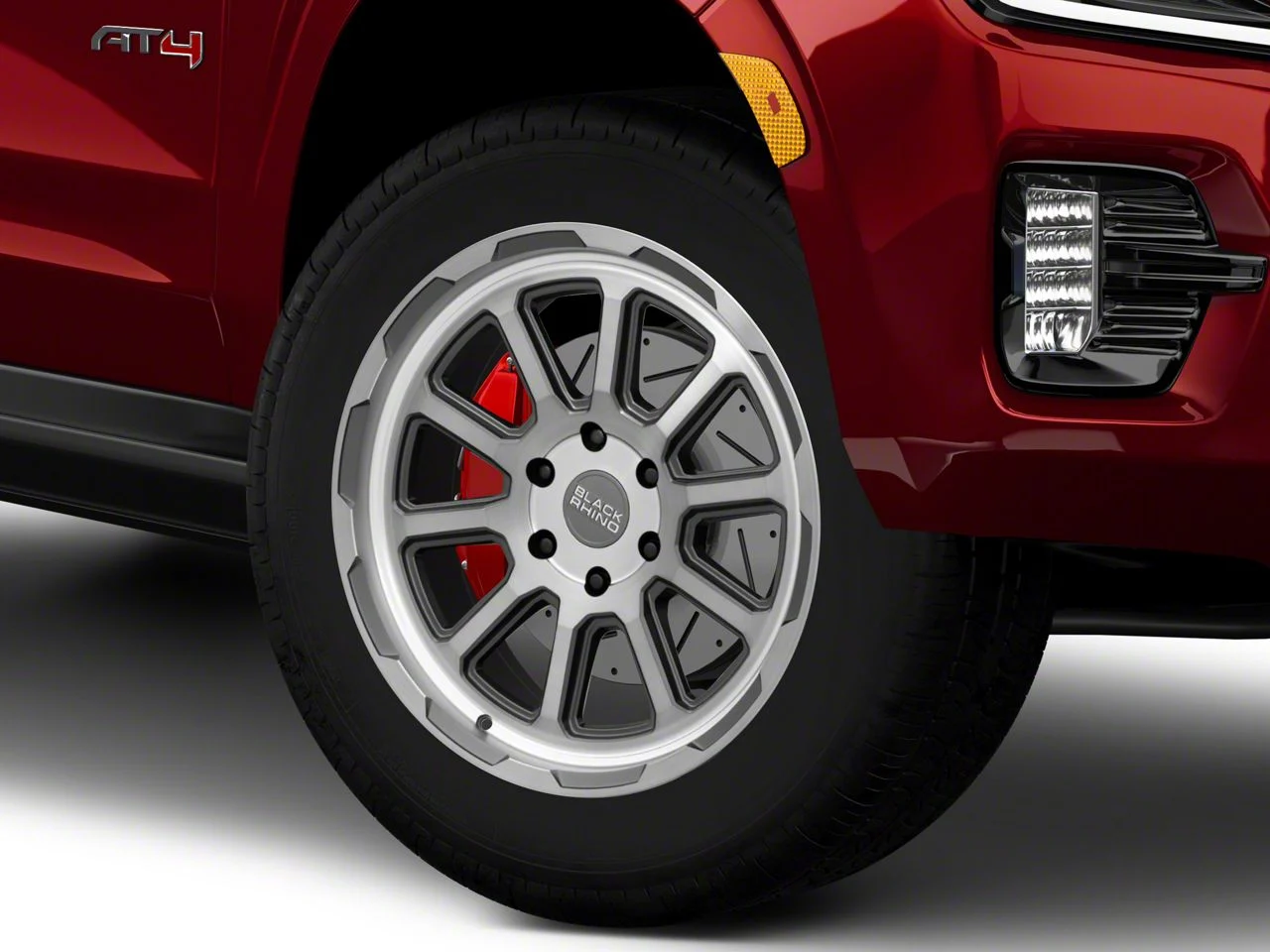 Black Rhino Chase Brushed Gunmetal 6-Lug Wheel; 20x9.5; -18mm Offset (21-26 Yukon)