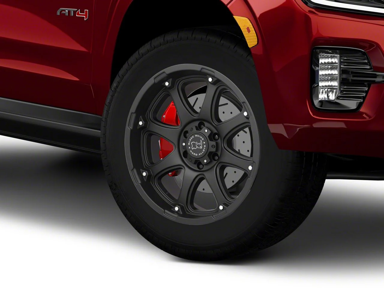 Black Rhino Glamis Matte Black 6-Lug Wheel; 20x12; -44mm Offset (21-26 Yukon)