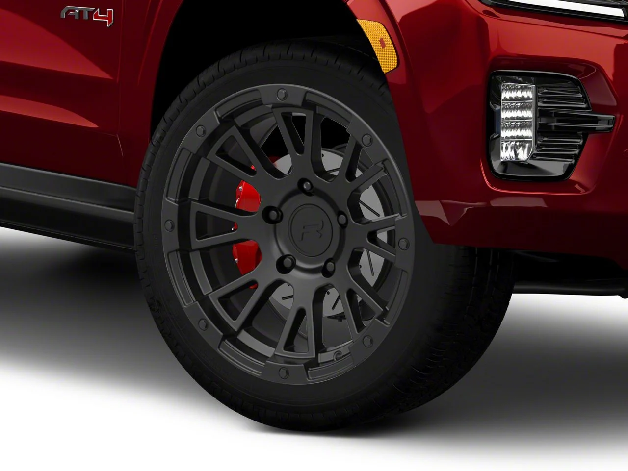 Black Rhino Karoo Matte Black 6-Lug Wheel; 24x10; 20mm Offset (21-26 Yukon)