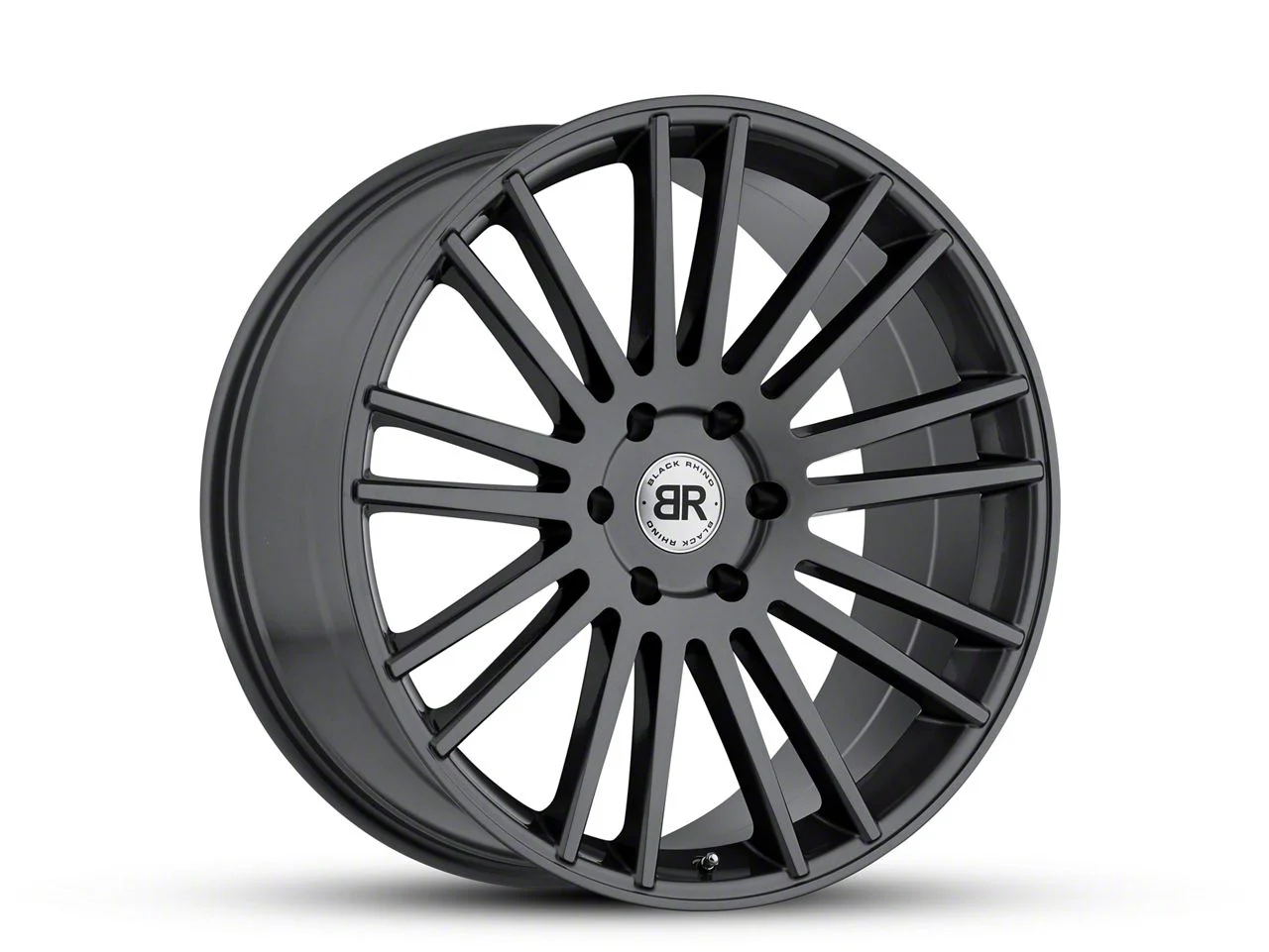 Black Rhino Kruger Gloss Gunmetal 6-Lug Wheel; 20x9; 15mm Offset (21-26 Yukon)