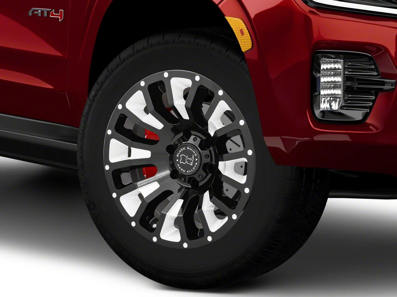 Black Rhino Pinatubo Gloss Black Milled 6-Lug Wheel; 20x9.5; 6mm Offset (21-26 Yukon)