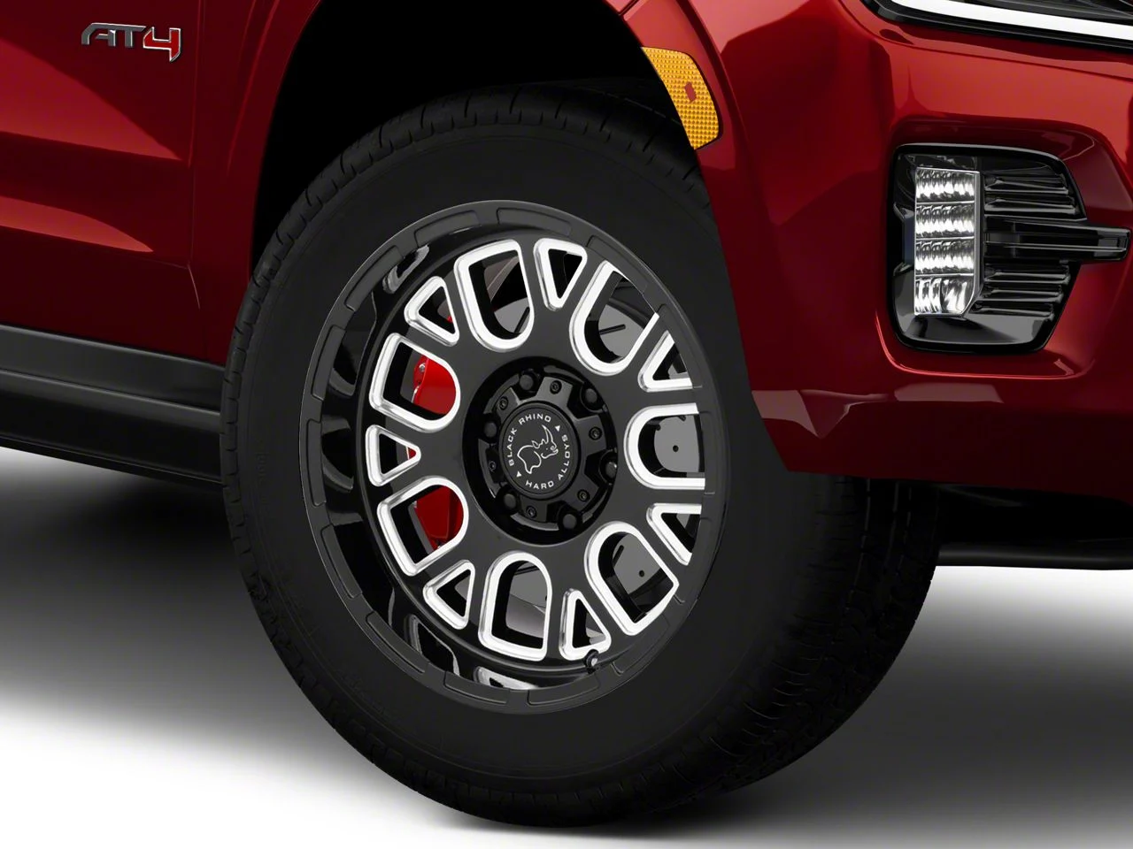 Black Rhino Pismo Gloss Black Milled 6-Lug Wheel; 20x9.5; 6mm Offset (21-26 Yukon)