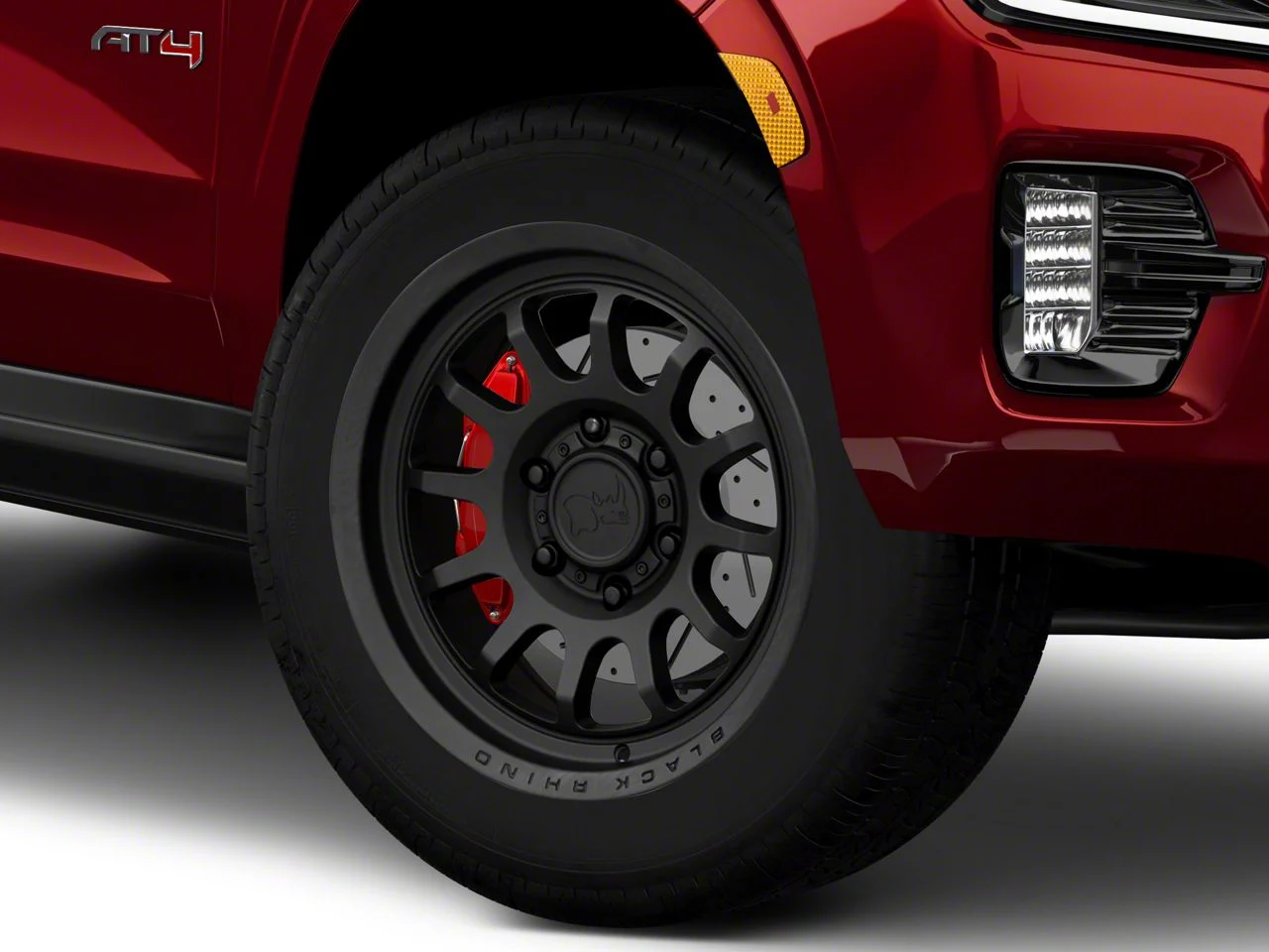 Black Rhino Rapid Matte Black 6-Lug Wheel; 20x8.5; 0mm Offset (21-26 Yukon)