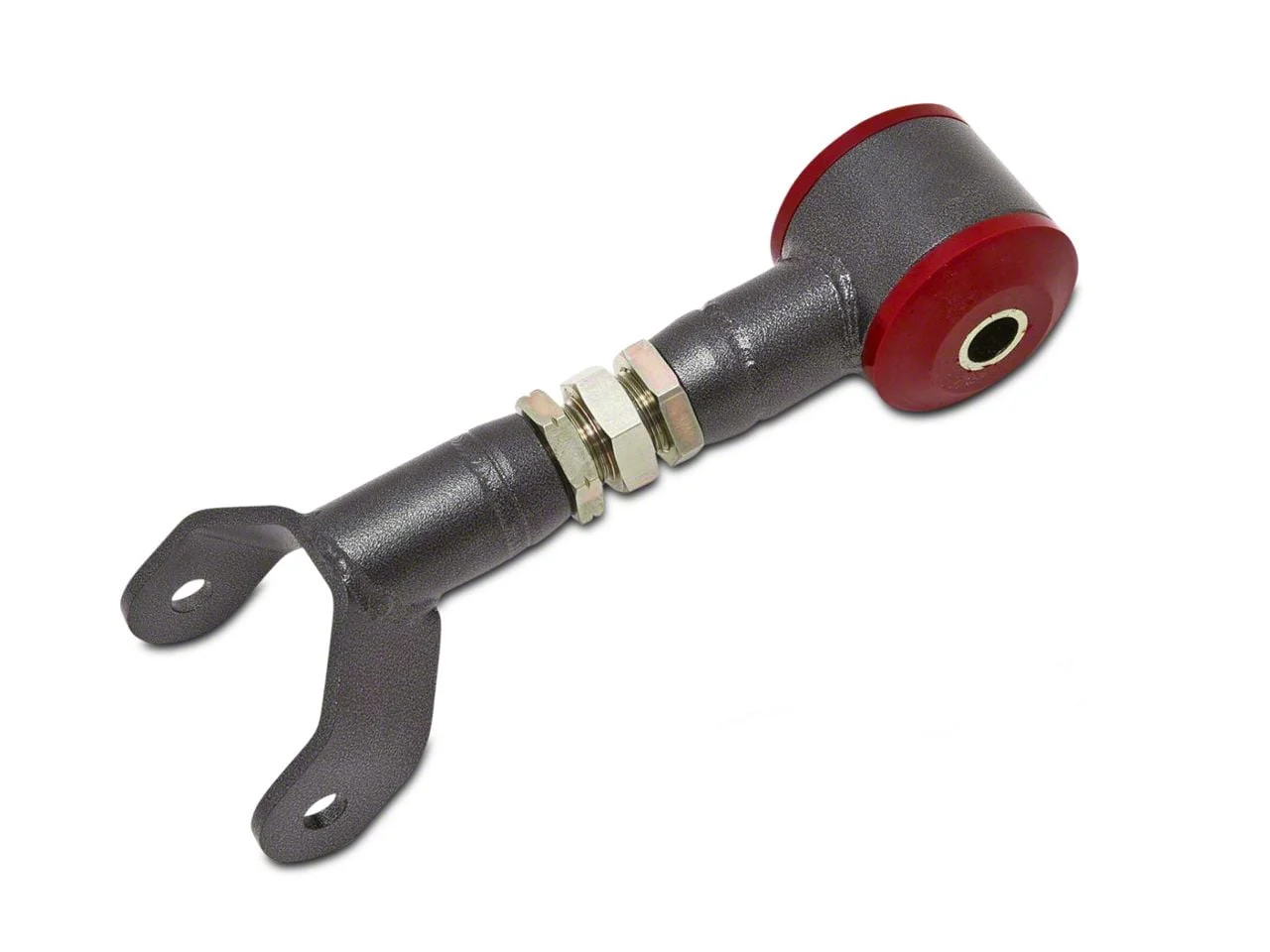 BMR On-Car Adjustable DOM Rear Upper Control Arm for 9-Inch Housing; Black Hammertone (11-14 Mustang w/ 9-Inch Rear Differential)
