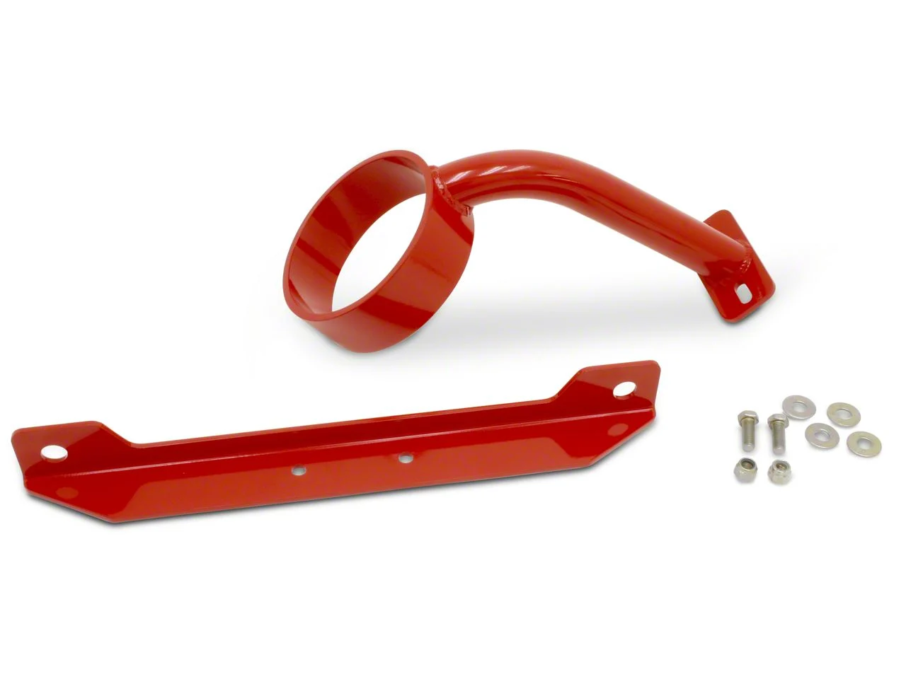 BMR Front Driveshaft Safety Loop; Red (05-10 Mustang; 11-14 Mustang GT500)