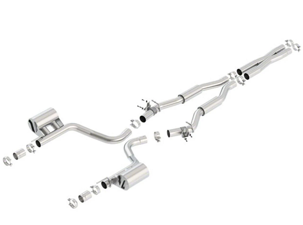 Borla S-Type Cat-Back Exhaust (15-23 6.2L HEMI Challenger w/ Active Exhaust)
