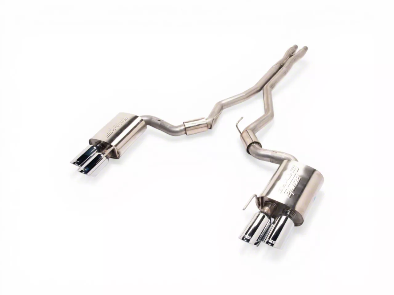 Borla S-Type Cat-Back Exhaust with Chrome Tips (18-23 Mustang GT Fastback w/o Active Exhaust)