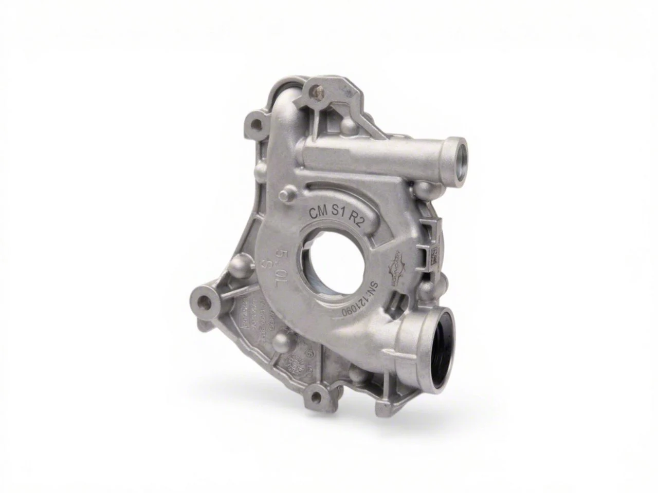 Boundary Racing Pumps Billet Oil Pump with Standard Back Plate; Standard Heat Treated (18-20 5.0L F-150)