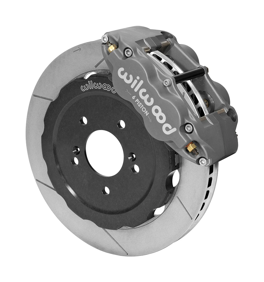 Wilwood Forged Superlite 6R Big Brake Front Brake Kit (Race) - 2000-2009 Honda S2000