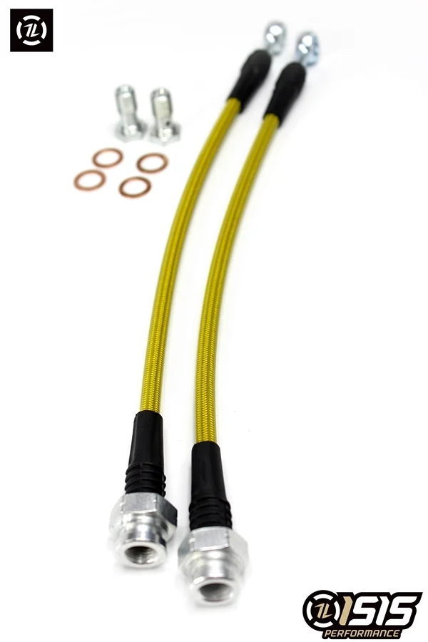 ISR Performance Stainless Steel Brake Lines - Rear 240SX S13/S14 OE
