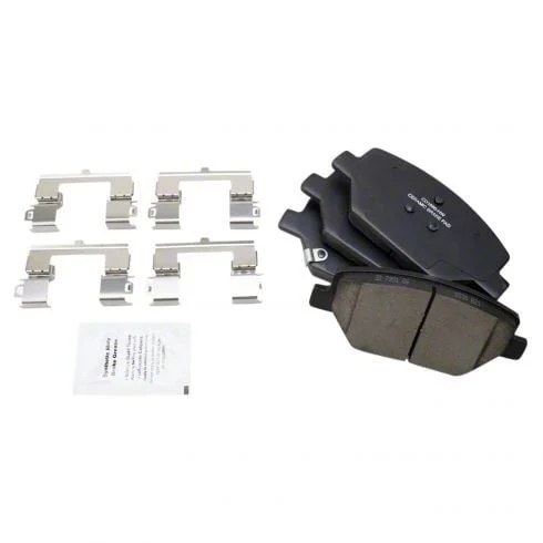 Ceramic Brake Pads; Front Pair (16-18 Camaro LS & LT w/ Single Piston Front Calipers)