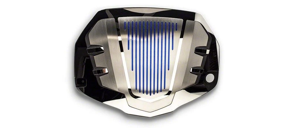 Engine Shroud; Polished and Satin (16-24 V6 Camaro)