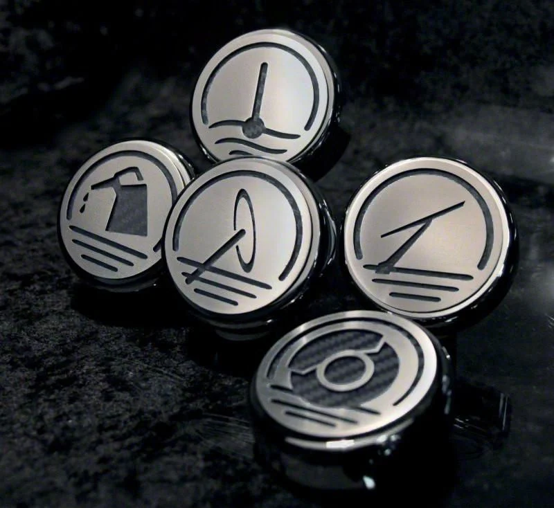 Executive Series Fluid Cap Covers (10-15 V8 Camaro)