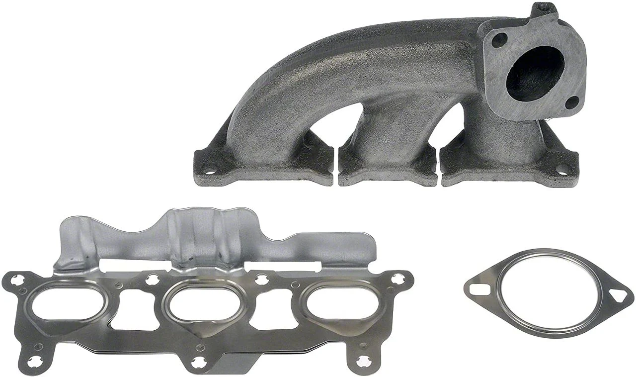 Exhaust Manifold Kit; Driver Side (10-11 3.6L Camaro)