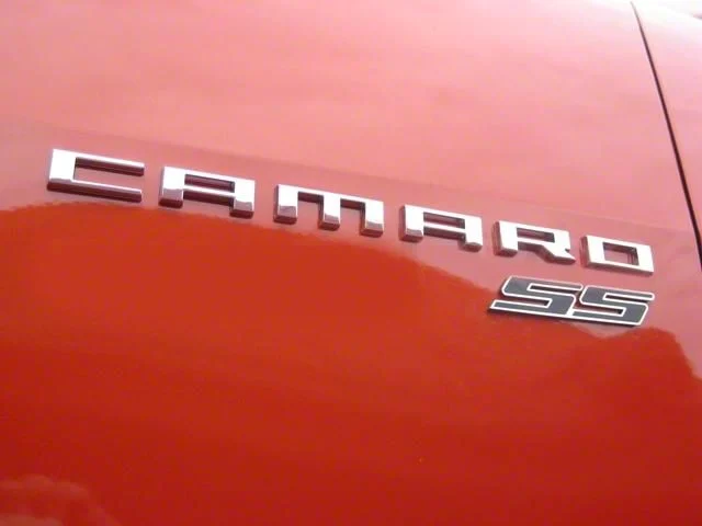 SS Emblem Badge; Stainless Steel (10-15 Camaro)