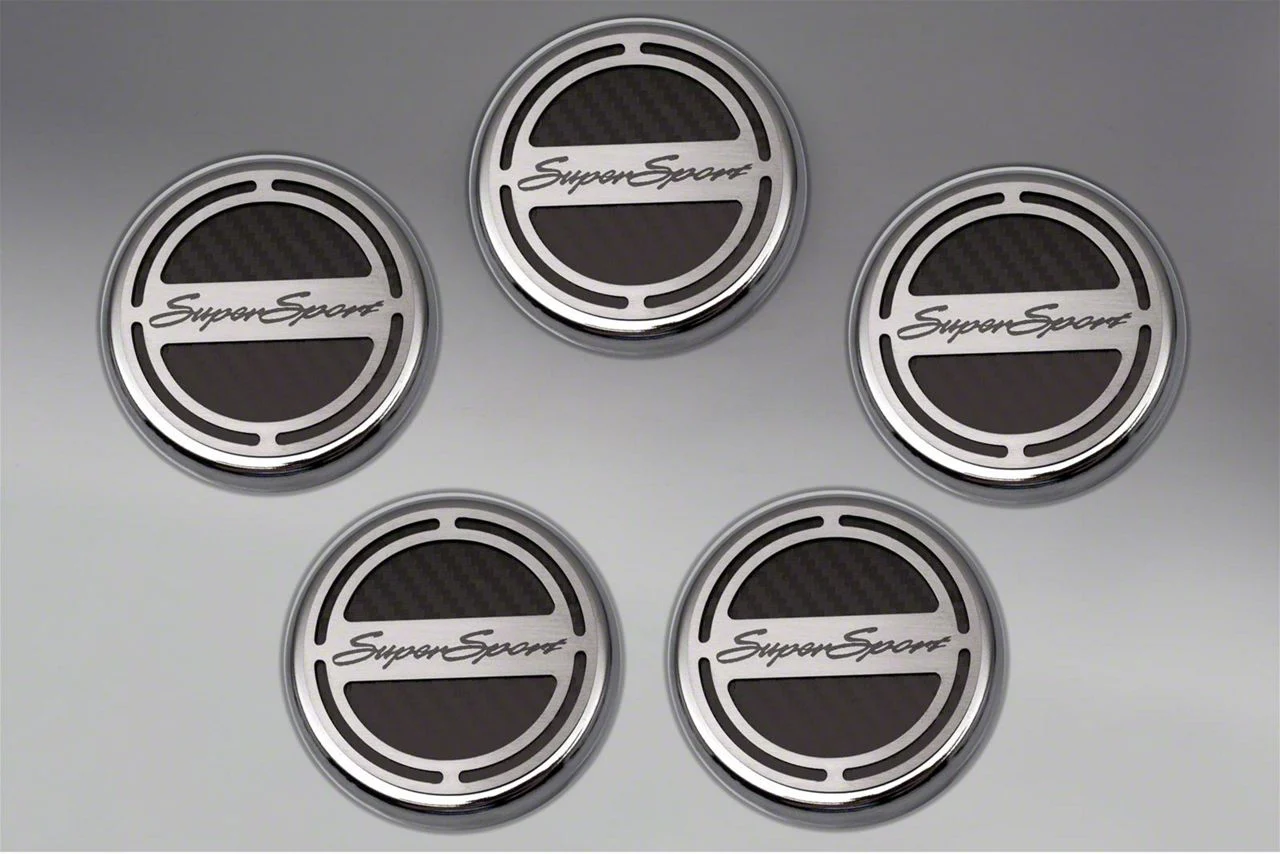 Super Sport Series Fluid Cap Covers (10-15 V8 Camaro)