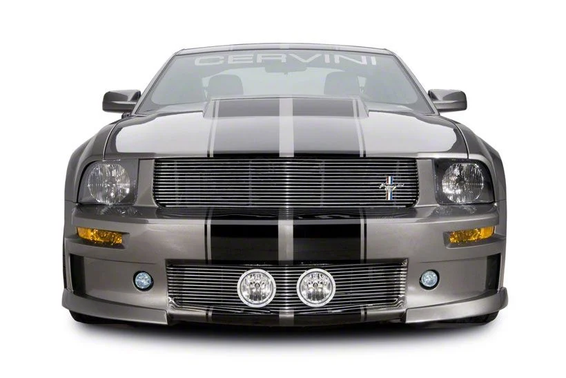 Cervini's C-Series Front Bumper; Unpainted (05-09 Mustang GT, V6)