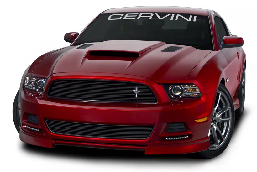 Cervini's Stalker Body Kit; Unpainted (13-14 Mustang GT Coupe)