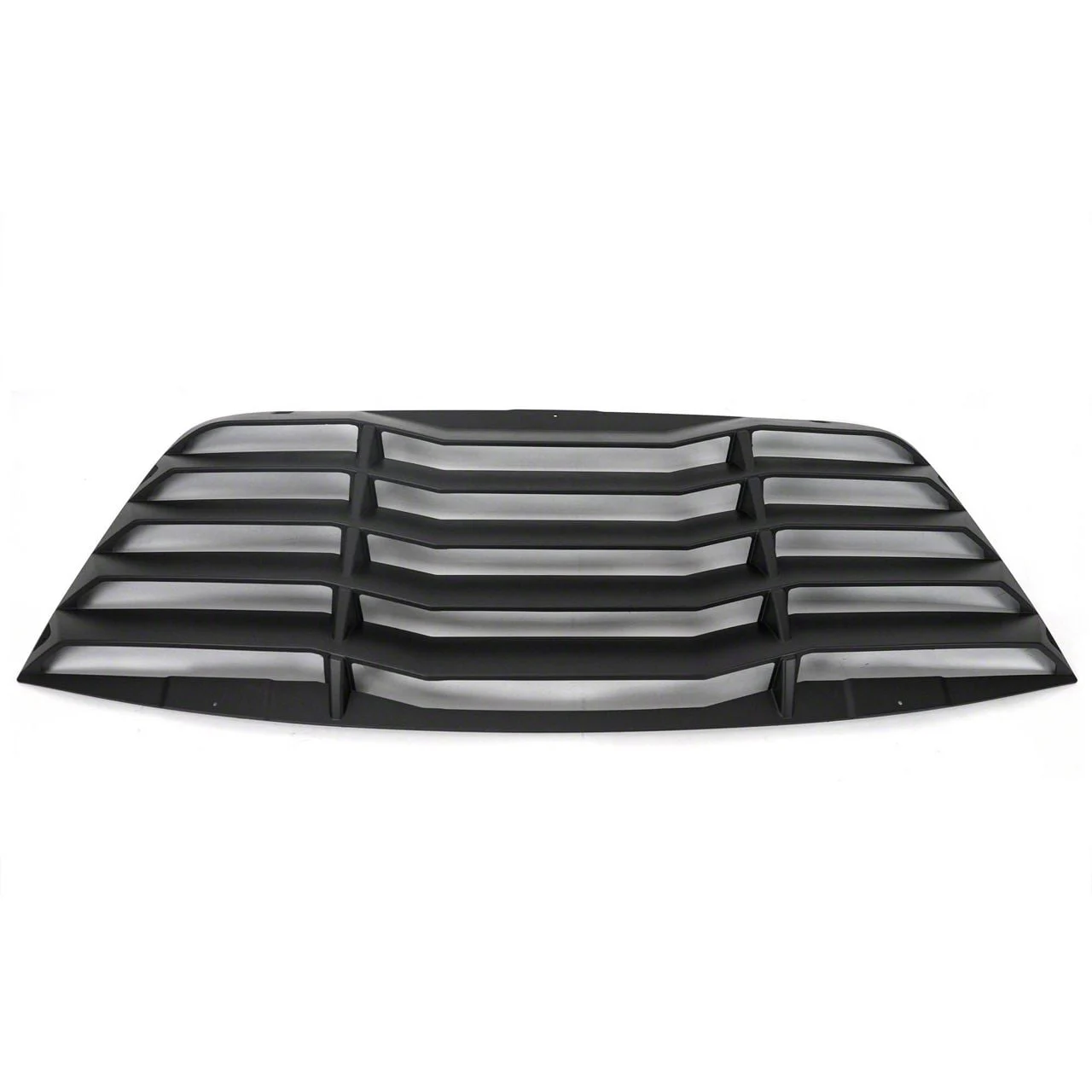 LV Style Rear Window Louvers; Unpainted (08-23 Challenger)