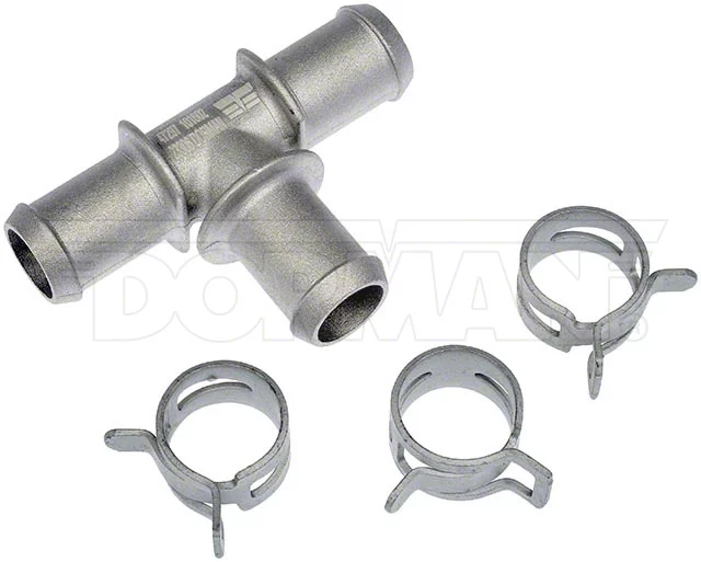 Aluminum Heater Hose Repair Kit; Return (11-23 5.7L HEMI Charger)