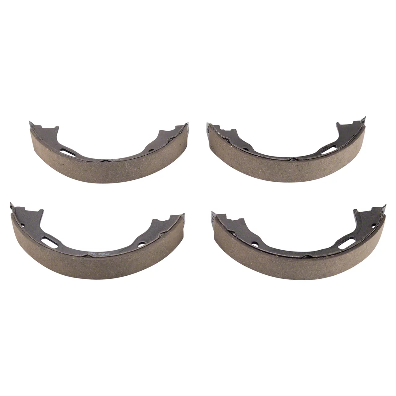 Brake Shoes; Rear (06-21 Charger)