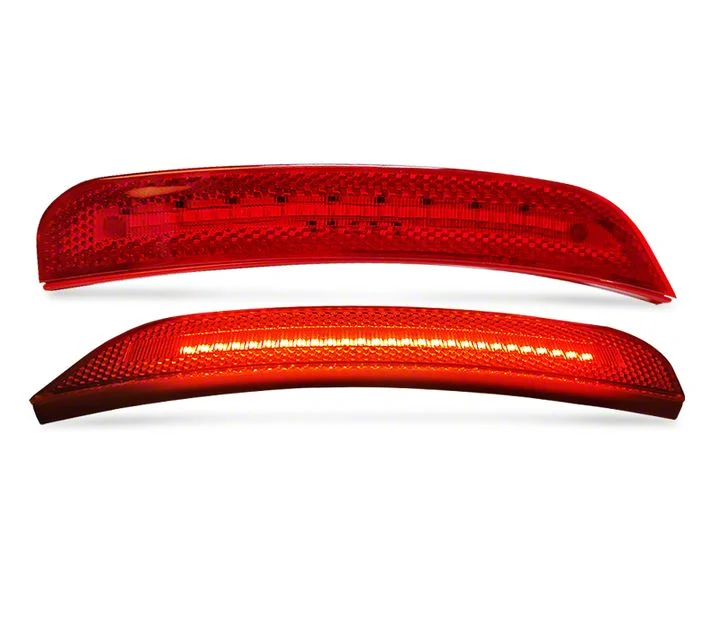LED Rear Side Marker Lights; Red (15-23 Charger, Excluding Widebody)