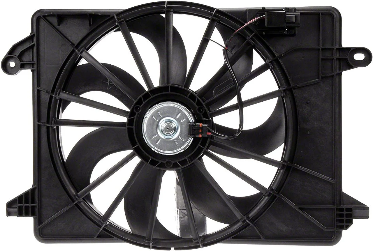 Radiator Fan Assembly without Controller (09-23 5.7L HEMI, V6 Charger)
