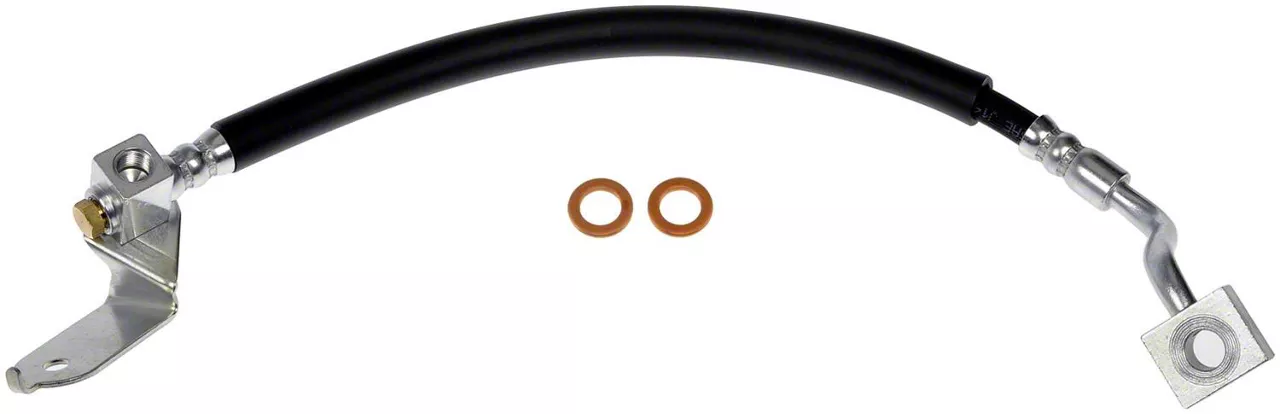 Rear Brake Hydraulic Hose; Passenger Side (15-18 RWD Charger w/ 4-Wheel Disc Brakes)