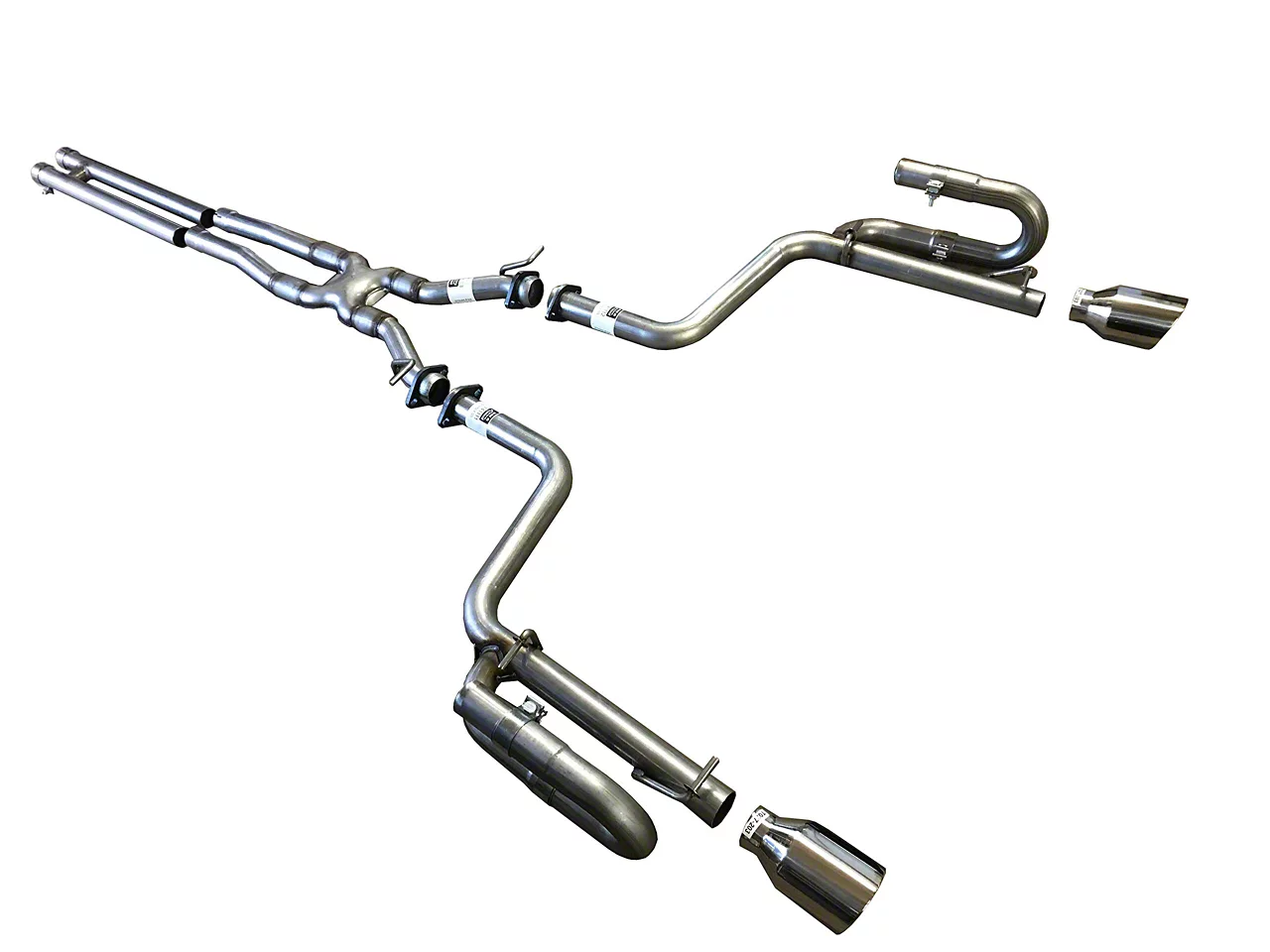 Super Track Pack V6 Street Cat-Back Exhaust (15-23 3.6L Charger)