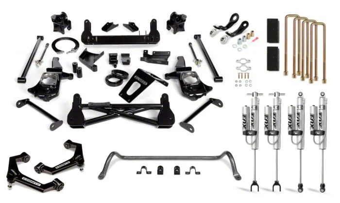 Cognito Motorsports 7-Inch Performance Suspension Lift Kit with FOX PSRR 2.0 Shocks (11-19 Sierra 2500 HD)