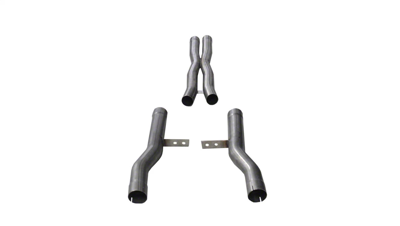 Corsa Performance Resonator Delete X-Pipe (15-23 6.4L HEMI Challenger)