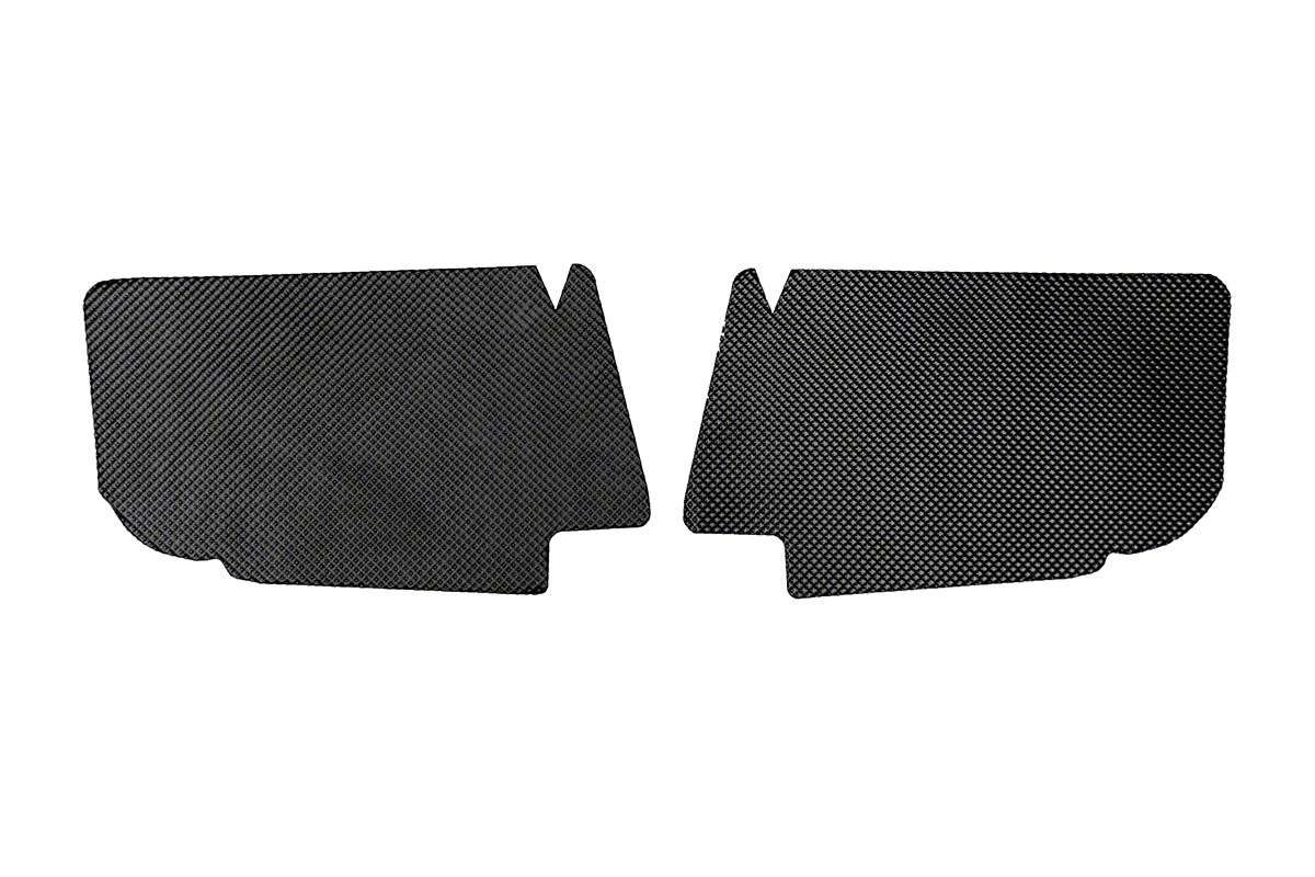 Corsa Performance Black Out Exhaust Heat Protection Shields (20-26 6.2L Corvette C8)
