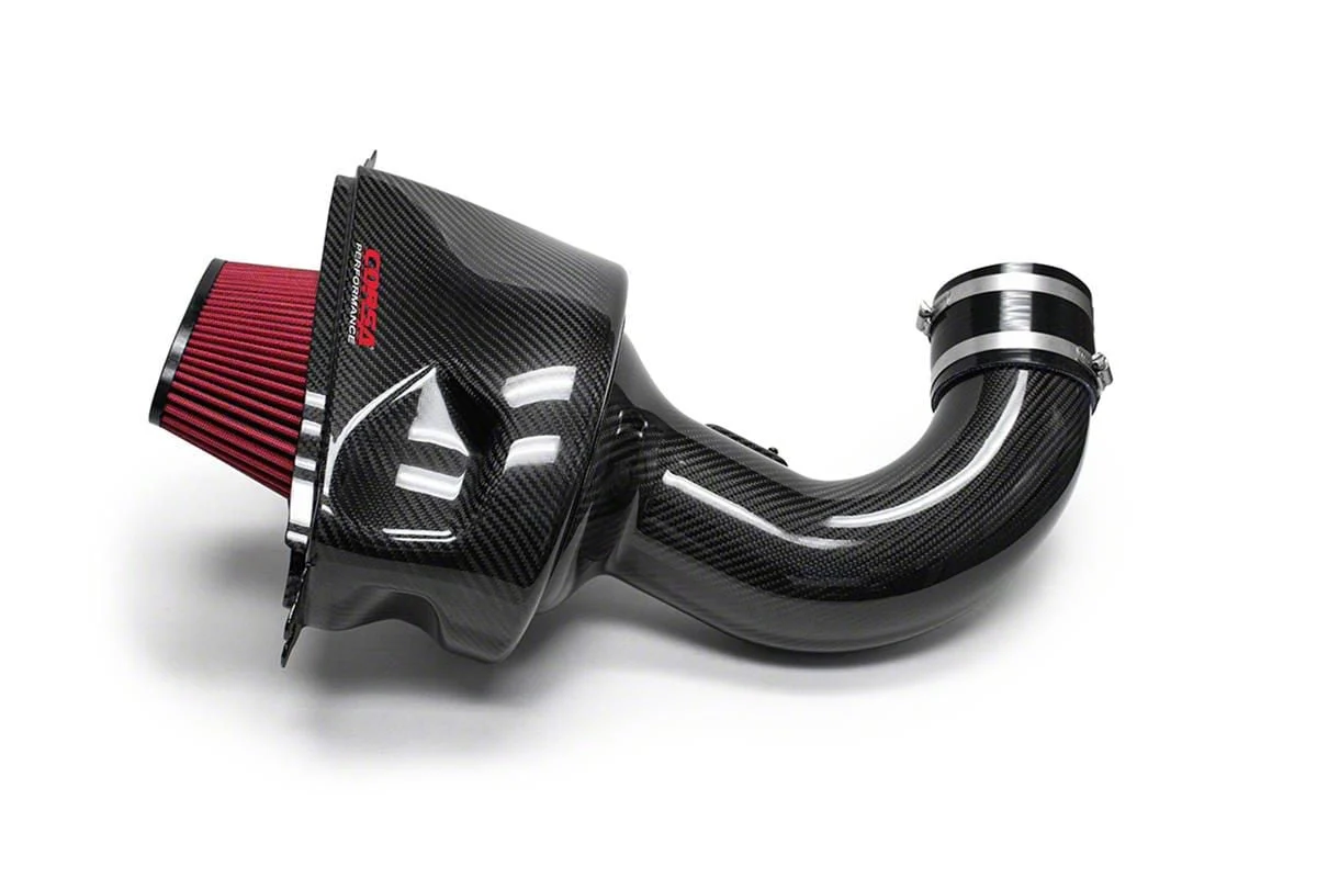 Corsa Performance Closed Box Cold Air Intake with Black DryTech 3D Dry Filter; Carbon Fiber (14-19 Corvette C7, Excluding Z06 & ZR1)
