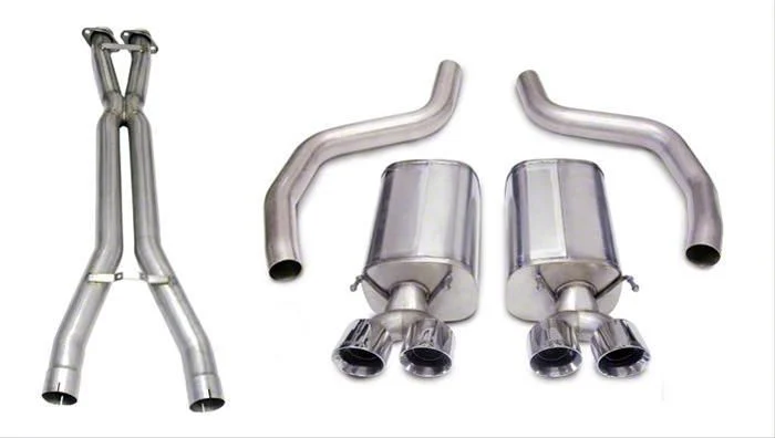 Corsa Performance Sport Cat-Back Exhaust with Polished Tips (06-11 Corvette C6 Z06)