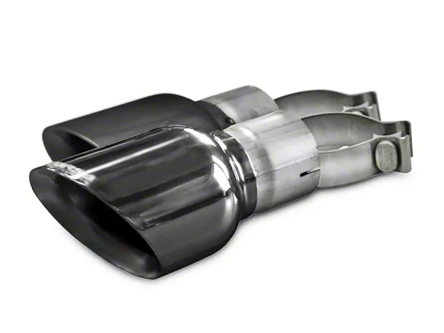Corsa Performance Pro Series Exhaust Tips; 4.50-Inch; Black (15-17 Mustang GT)