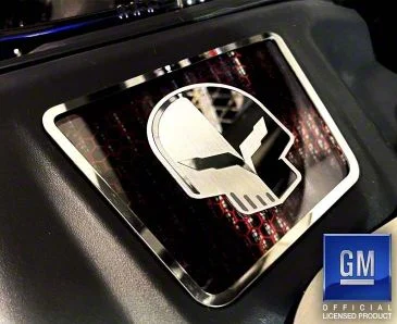 GM Performance Air Intake Dress Up with Jake Skull; Stainless Steel (14-19 Corvette C7)