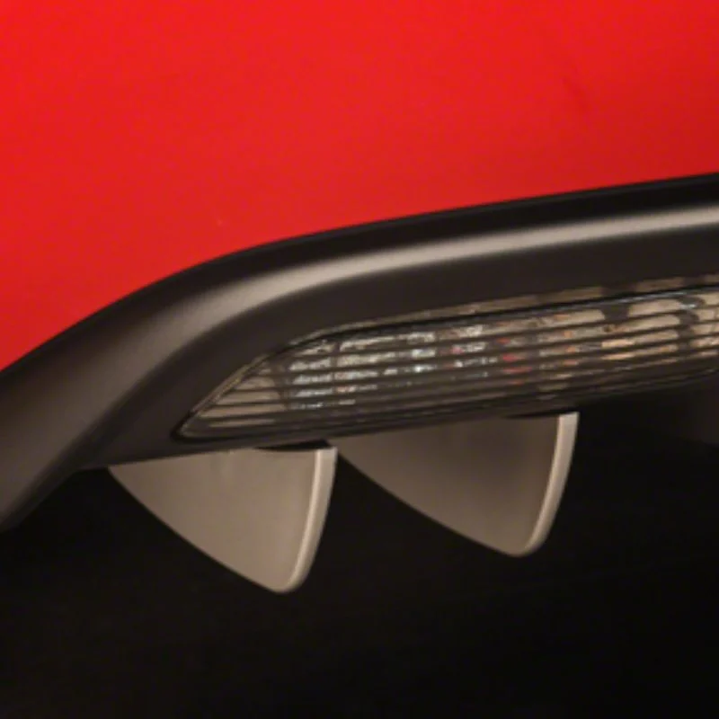 Altec Rear Aero Diffuser; Hydro-Dipped Carbon Fiber (05-13 Corvette C6)