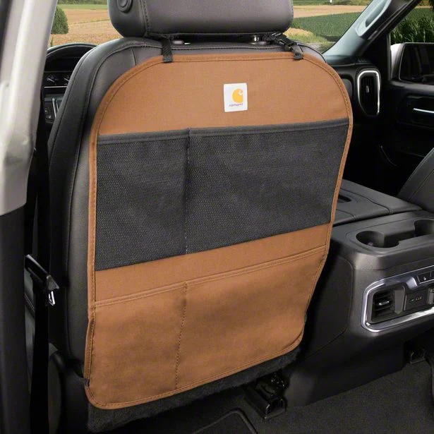 Covercraft Carhartt Seatback Organizer; Brown (Universal; Some Adaptation May Be Required)