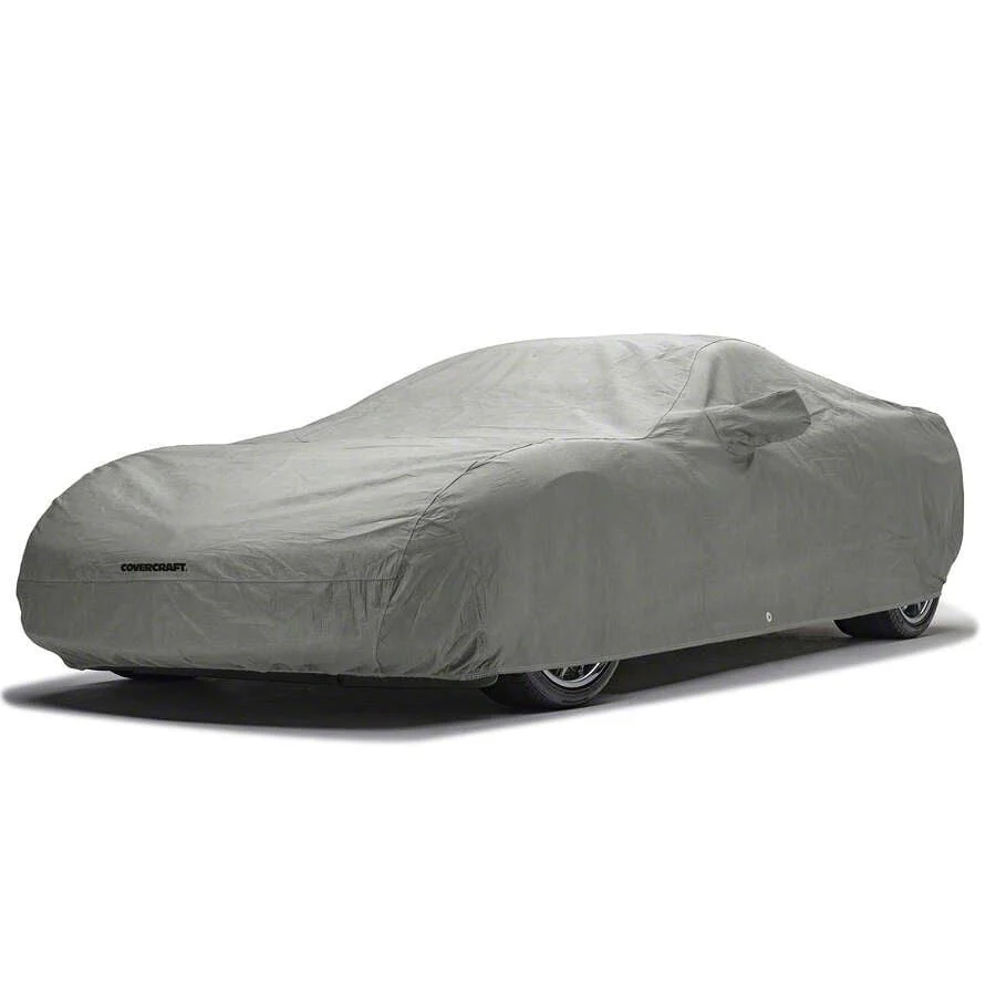 Covercraft Custom Car Covers 5-Layer Indoor Car Cover with Antenna Pocket; Gray (21-23 Mustang Mach 1 w/ Handling Package)