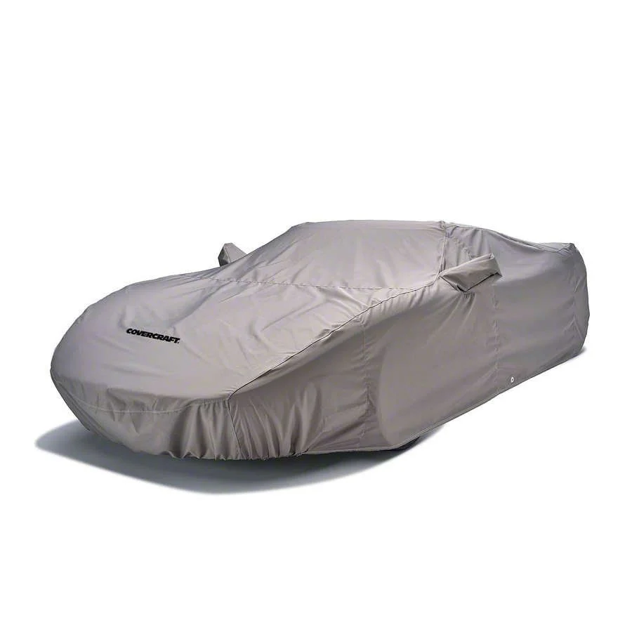 Covercraft Custom Car Covers WeatherShield HD Car Cover with Antenna Pocket; Gray (21-23 Mustang Mach 1 w/ Handling Package)