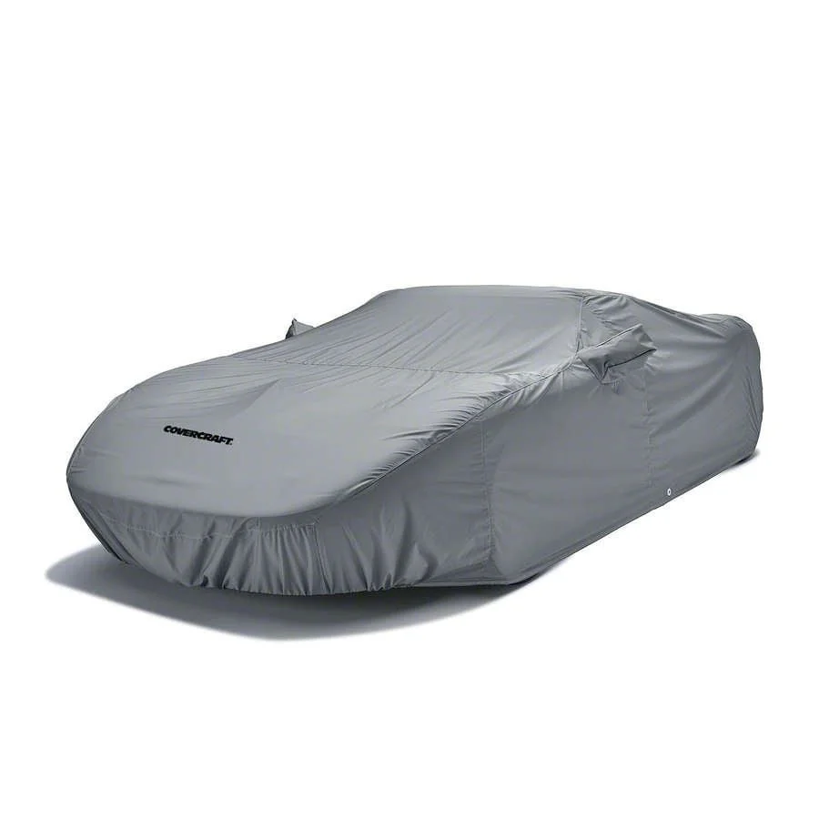 Covercraft Custom Car Covers WeatherShield HP Car Cover with Antenna Pocket; Gray (15-20 Mustang GT350)