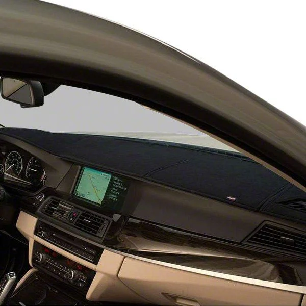 Covercraft SuedeMat Custom Dash Cover; Black (05-13 Corvette C6 w/ Heads Up Display)