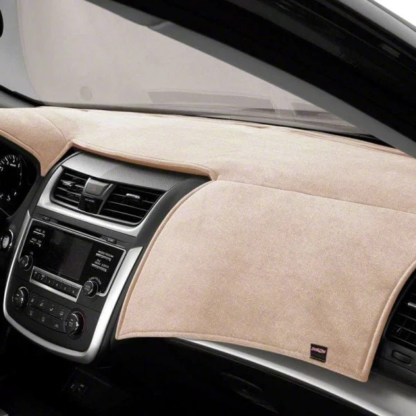 Covercraft VelourMat Custom Dash Cover; Beige (05-09 Mustang)