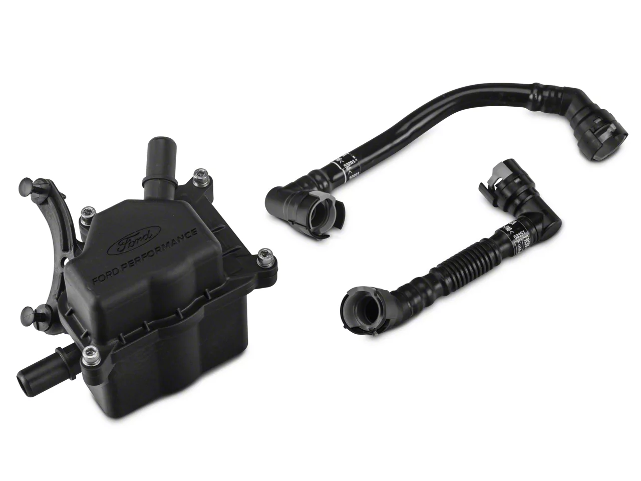 Ford Performance Air/Oil Separator; Passenger Side (11-17 Mustang GT; 12-13 Mustang BOSS 302; 15-20 Mustang GT350)