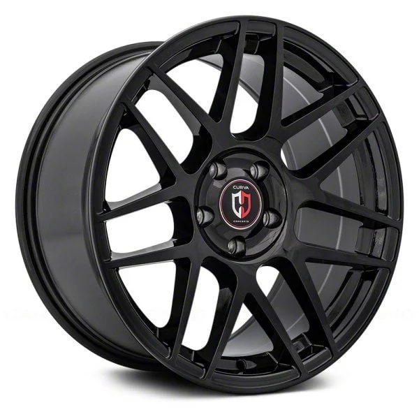 Curva Concepts C300 Gloss Black Wheel; 20x8.5; 38mm Offset (05-09 Mustang)